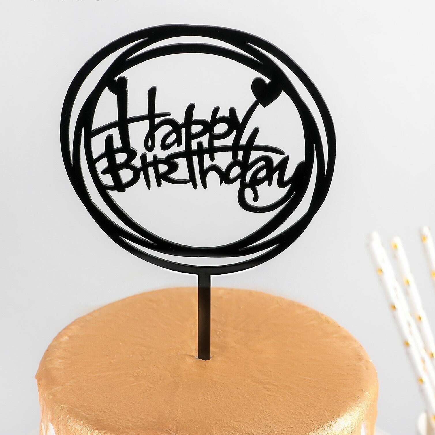 Топпер happy birthday